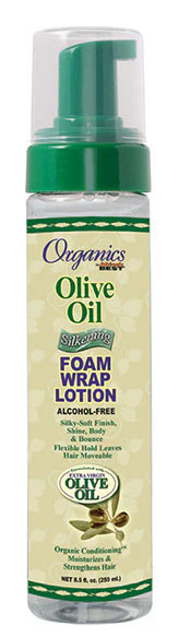 Africa's Best Organics Olive Oil Foam Wrap Lotion 8.5 oz