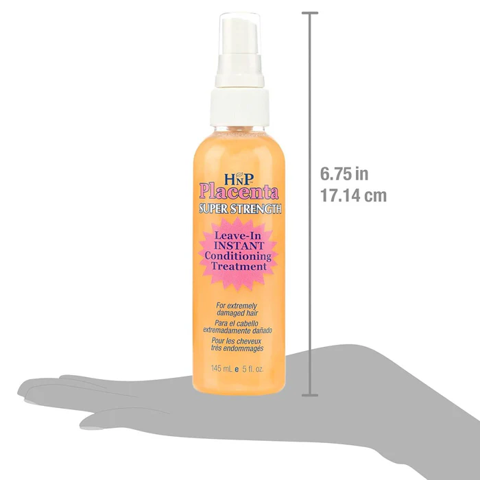 Hask Placenta Super Strength Leave In Instant Conditioning Treatment 5oz & 8oz - Image 3