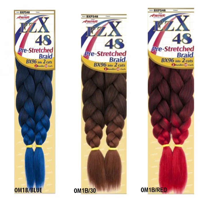 Amour EzX Pre-Stretched Braids 48" 2 PCS - Image 2
