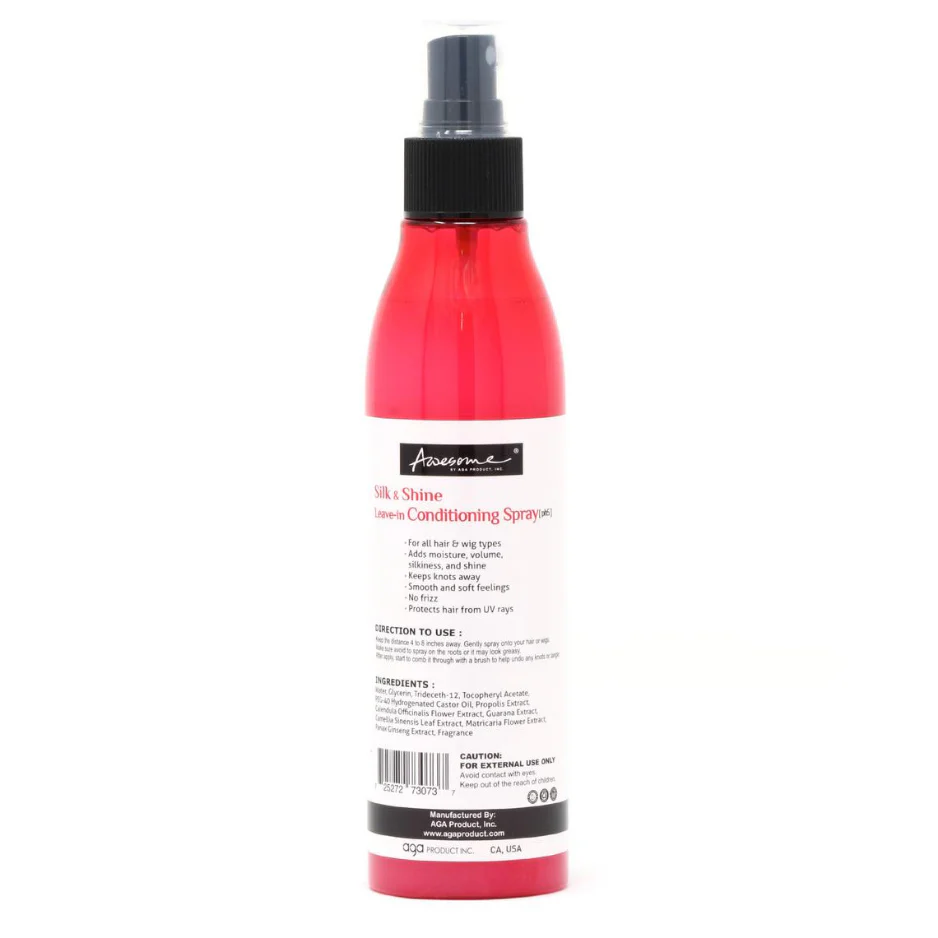 Awesome Silk & Shine Leave-In Conditioning Spray [ ph5 ] - Image 4