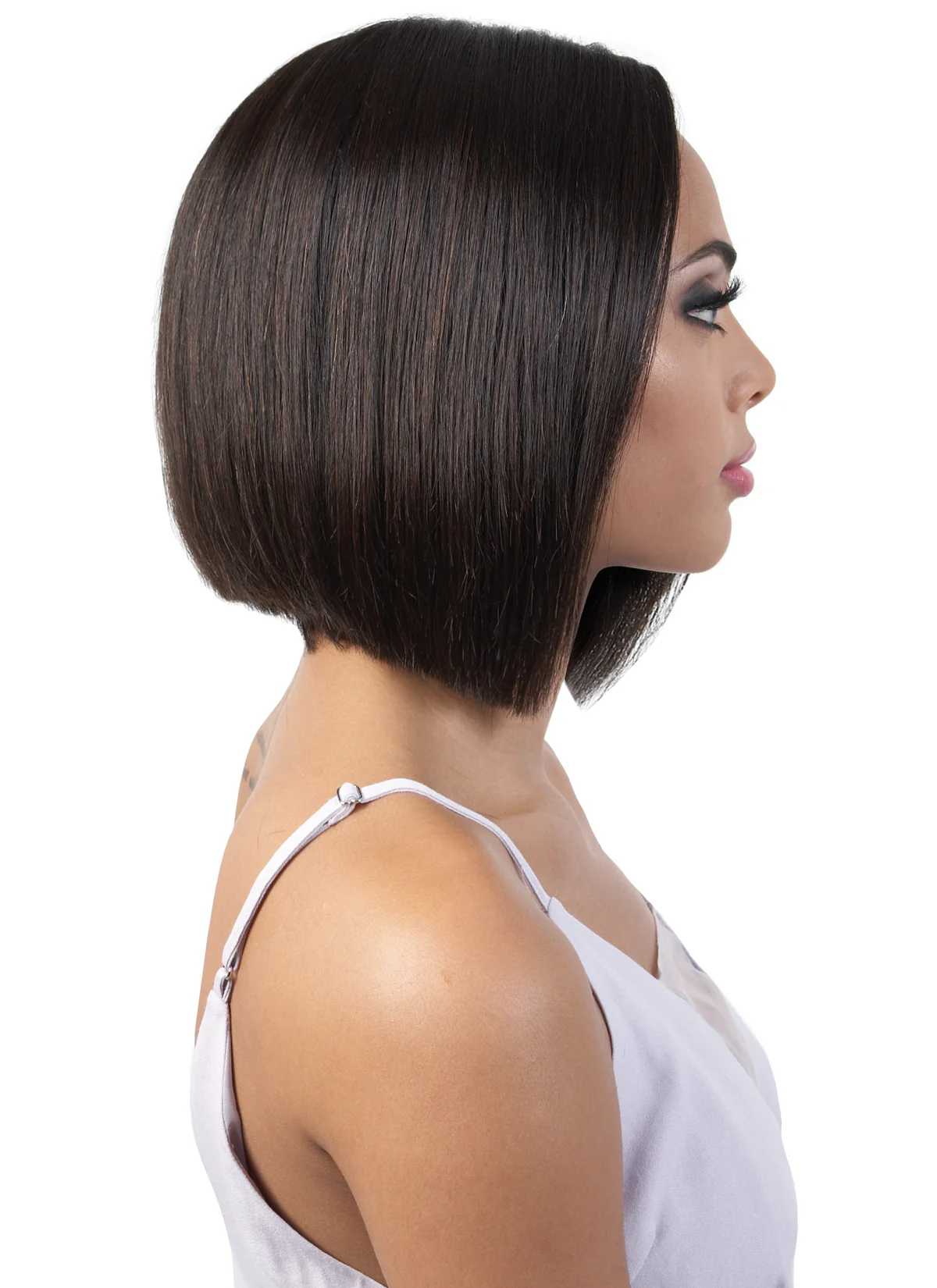 Beshe Brazilian Virgin 100% Remi Human Hair Lace Deep Part Wig - HBR LLDP10 - Image 2