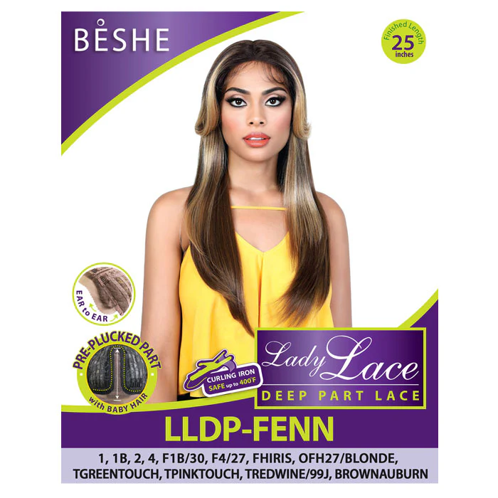 Beshe Lady Lace Pre-Plucked Deep Part Lace Wig - LLDP-FENN - Image 3