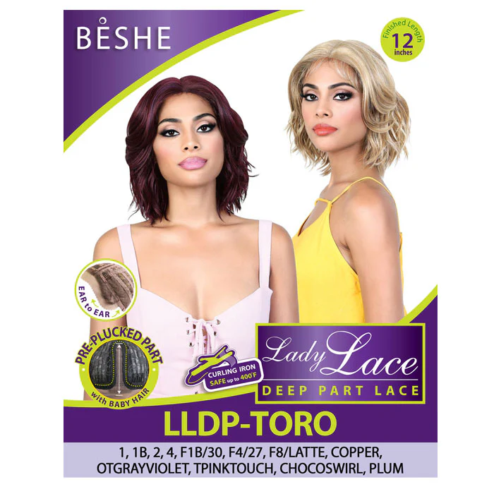 Beshe Lady Lace Pre-Plucked Deep Part Lace Wig - LLDP-TORO - Image 3