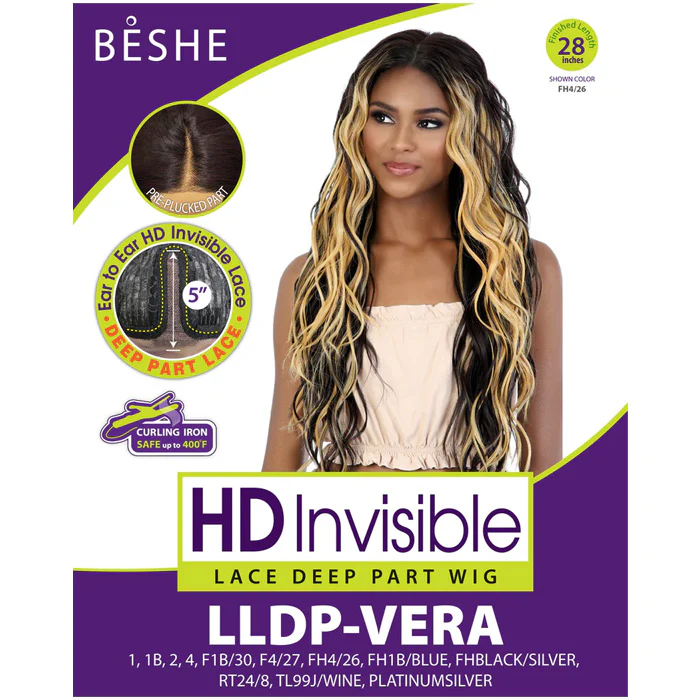 Beshe HD Invisible Deep Part Lace Wig - LLDP-VERA - Image 4