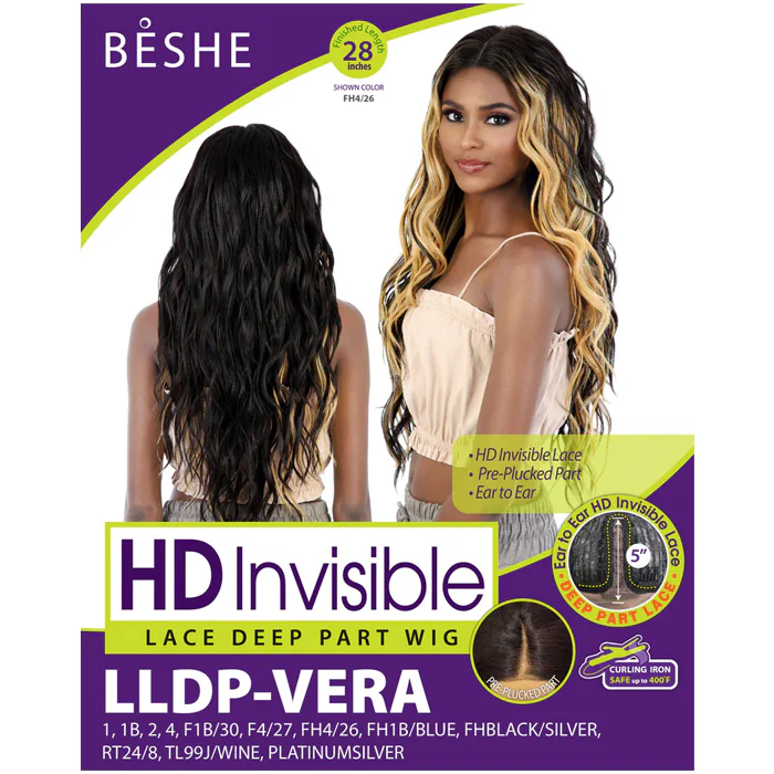Beshe HD Invisible Deep Part Lace Wig - LLDP-VERA - Image 5
