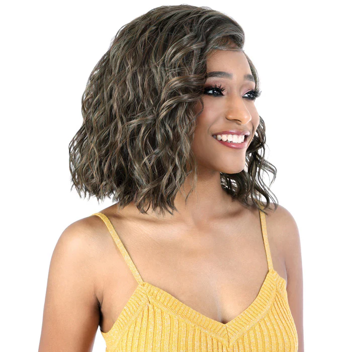Beshe Synthetic HD Invisible Spin Part Lace Wig- LLDP - TIFA - Image 4