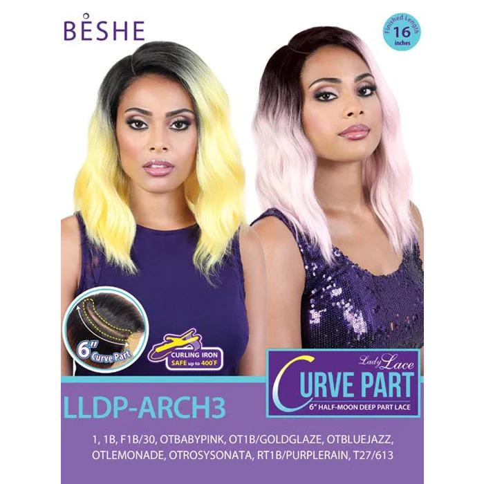 Beshe Lady Lace 6" Curve Part Lace Wig - LLDP-ARCH3 - Image 5