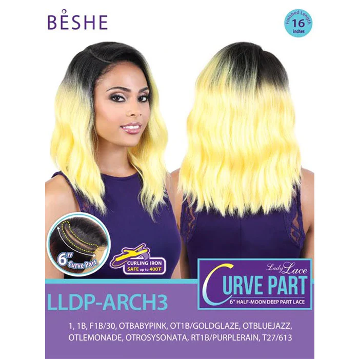 Beshe Lady Lace 6" Curve Part Lace Wig - LLDP-ARCH3 - Image 6
