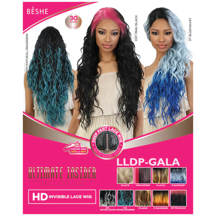 Beshe Ultimate Insider Deep Part HD Lace Front Wig - LLDP-GALA - Image 7