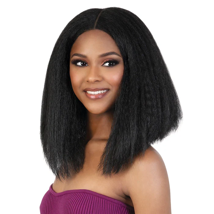 Beshe Ultimate Insider GlueLess Remy Human Hair Blend HD Lace Front Wig - HBLL.NELA - Image 5