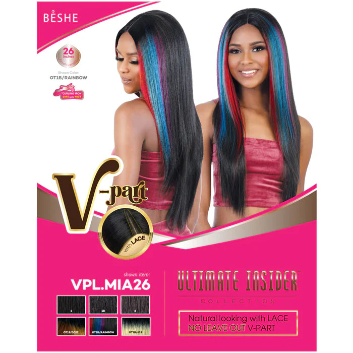 Beshe Ultimate Insider V-Part Lace Wig - VPL.MIA26 - Image 6