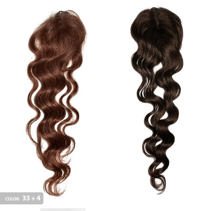 Black Diamond 100% Remi Human Hair Mono Top Closure - CURLY 12" - Image 2