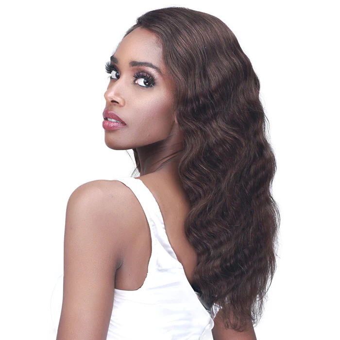 Bobbi Boss 100% Human Hair Deep Lace Part Wig - MHLF591 BODY WAVE 18 - Image 2