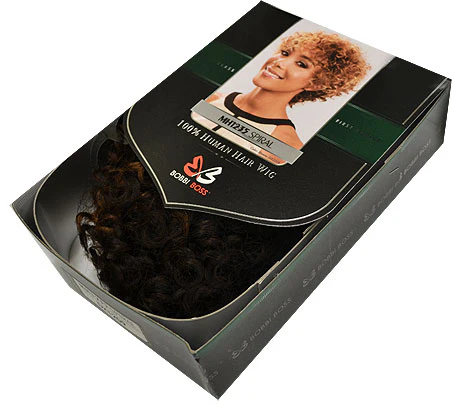 Bobbi Boss 100% Human Hair Full Wig - MH1235 SPIRAL - Image 4