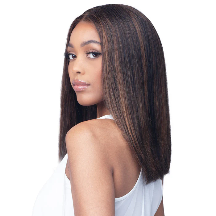 Bobbi Boss 100% Human Hair HD Deep Part Lace Wig - MHLF588-STRAIGHT 16" - Image 2