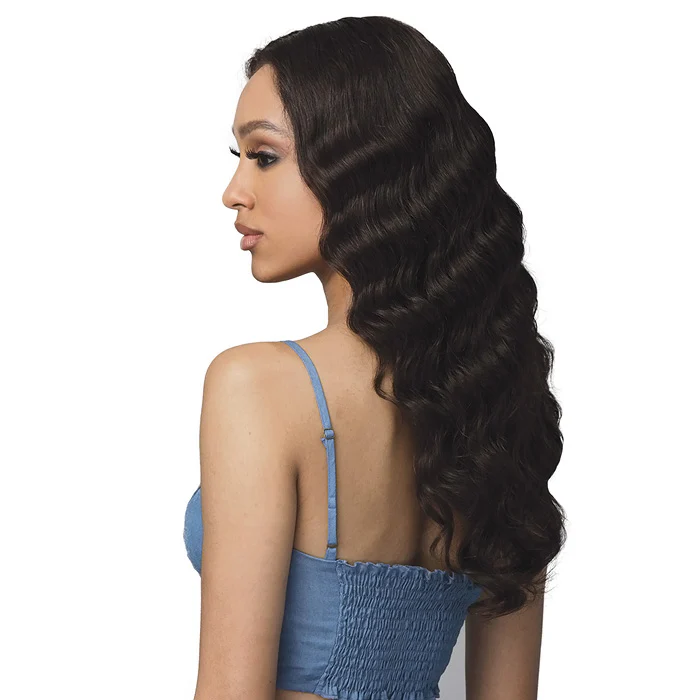 Bobbi Boss 100% Unprocessed Human Hair 13X4 HD Lace Frontal Wig -MHLF516 NAHLA - Image 2