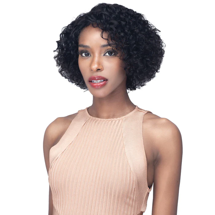 Bobbi Boss 100% Unprocessed Human Hair Wet & Wavy Flexfit Cap Full Wig - MH1304 KALEN - Image 2