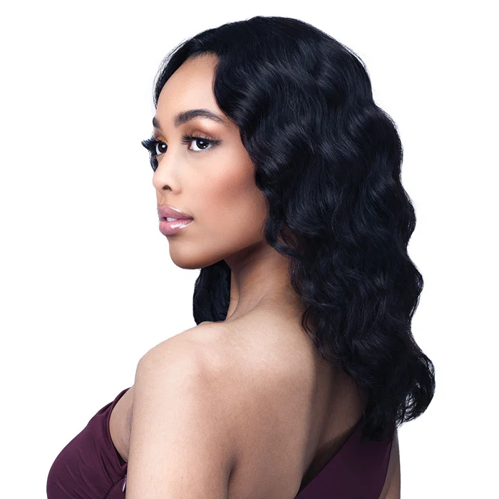 Bobbi Boss 100% Unprocessed Remy HD Lace Bundle Hair Wig - LOOSE DEEP 16" - Image 2