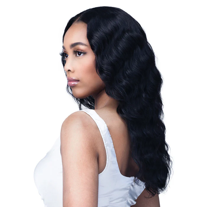Bobbi Boss 100% Unprocessed Remy HD Lace Bundle Hair Wig - LOOSE DEEP 20" - Image 2