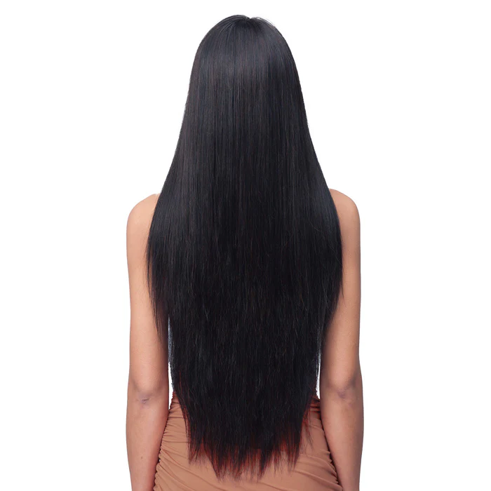 Bobbi Boss 100% Unprocessed Remy HD Lace Part Bundle Hair Wig - STRAIGHT 28" - Image 3