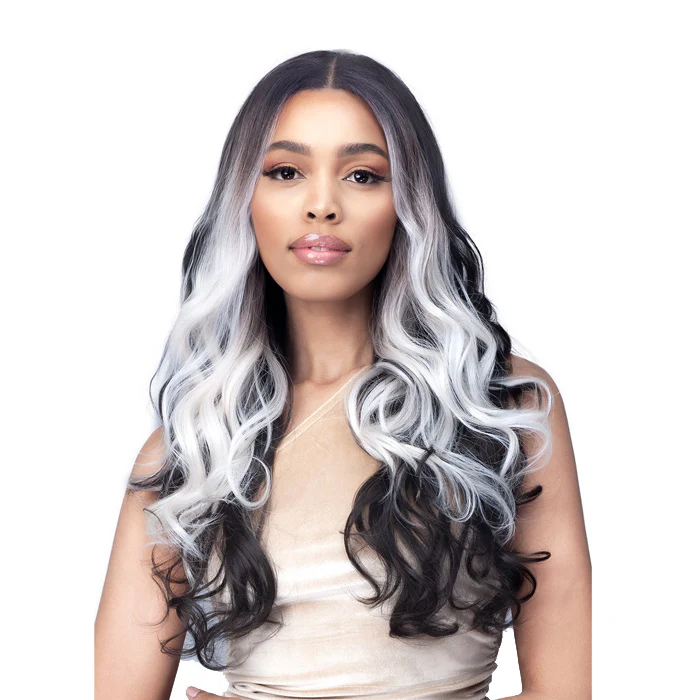 Bobbi Boss 13"X7" Hand Tied Glueless HD Frontal Lace Wig - MLF603 DOMICIA