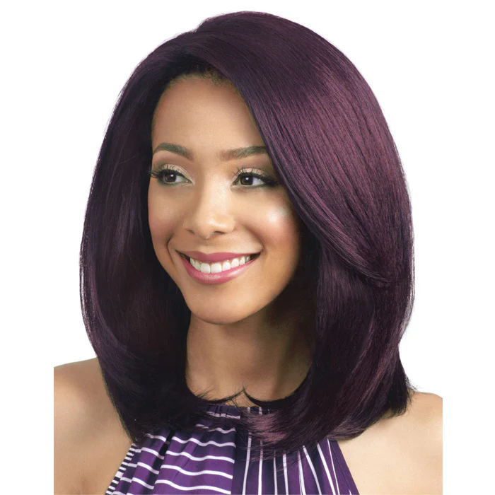Bobbi Boss 4x4" Swiss Human Hair Blend Lace Front Wig - MBLF100 ARIANO