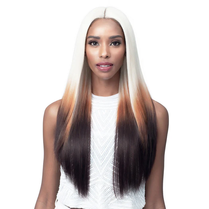 Bobbi Boss Synthetic 5" Deep Part Baby Hair Flexfit Cap Wig - MLF590 JAMIE
