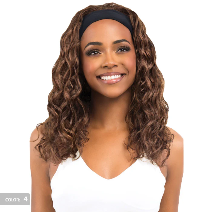 Bobbi Boss Active 100% Human Hair Headband Wig - MH1420 HB OCEAN WAVE - Image 2