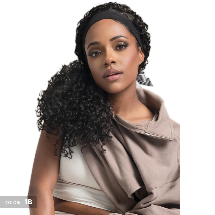 Bobbi Boss Active Headband Wig - M1017 HB JERRY CURL - Image 2