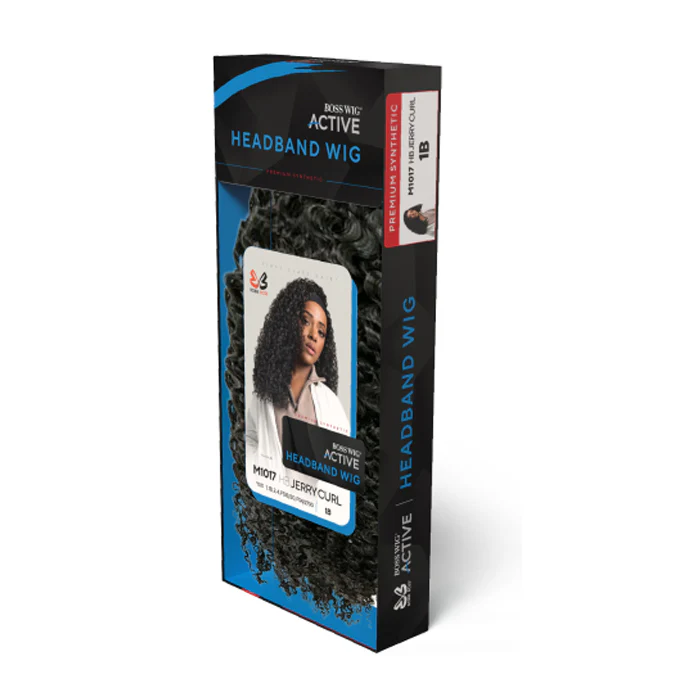 Bobbi Boss Active Headband Wig - M1017 HB JERRY CURL - Image 3