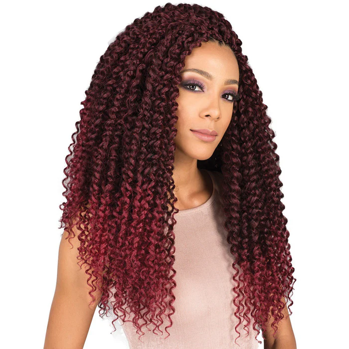 Bobbi Boss African Roots Braid Collection Crochet - BRAZILIAN WATER CURL 18" - Image 2