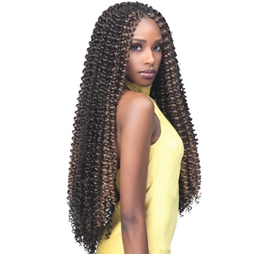 Bobbi Boss African Roots Crochet Braid - 2X BRAZILIAN WATER CURL 20" - Image 2