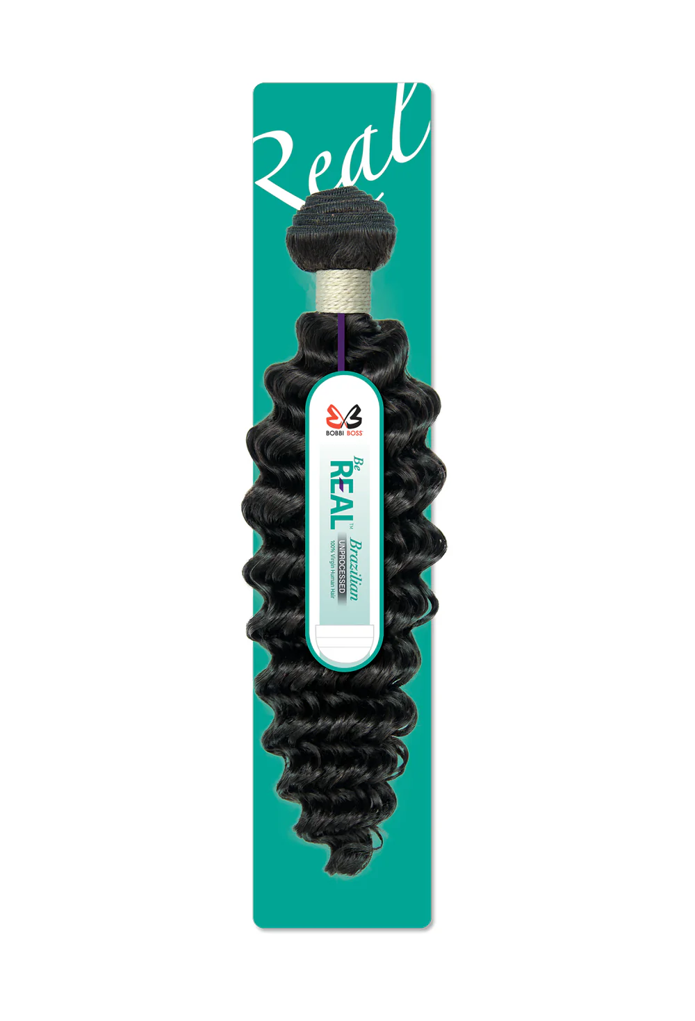 Bobbi Boss Be Real Brazilian Unprocessed Virgin Human Hair Weave - NEW DEEP 10"-12"