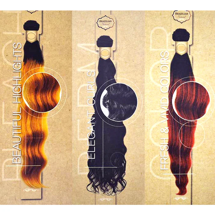 Bobbi Boss Bonela Brazilian 100% Virgin Remy Unprocessed Human Hair Weave - NATURAL WAVE 14-22" - Image 5