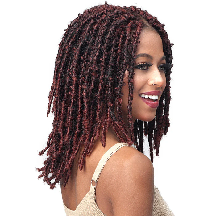 Bobbi Boss Braided 4x4 Lace Front Wig - MLF614 CALIF. BUTTERFLY LOCS 16 - Image 2