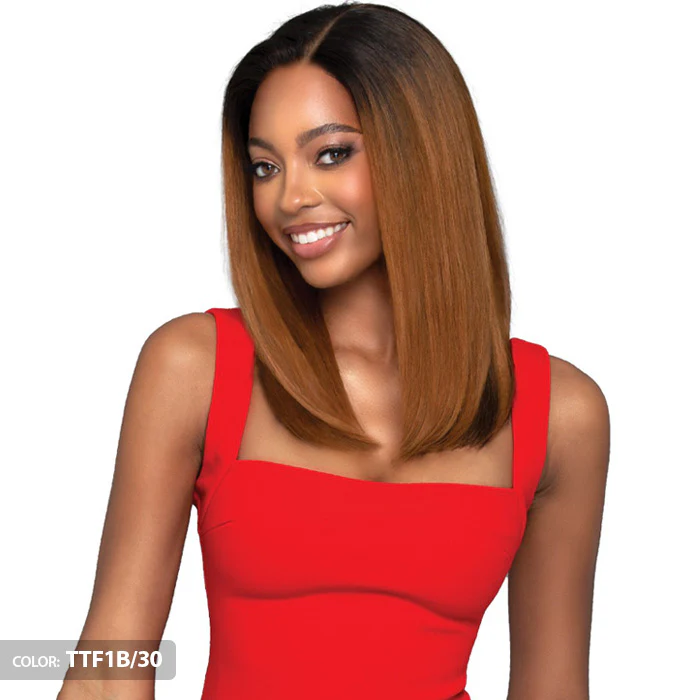 Bobbi Boss Glueless 100% Human Hair 4x5 HD Lace Front Wig - MHLF315 4x5 STRAIGHT 18" - Image 2