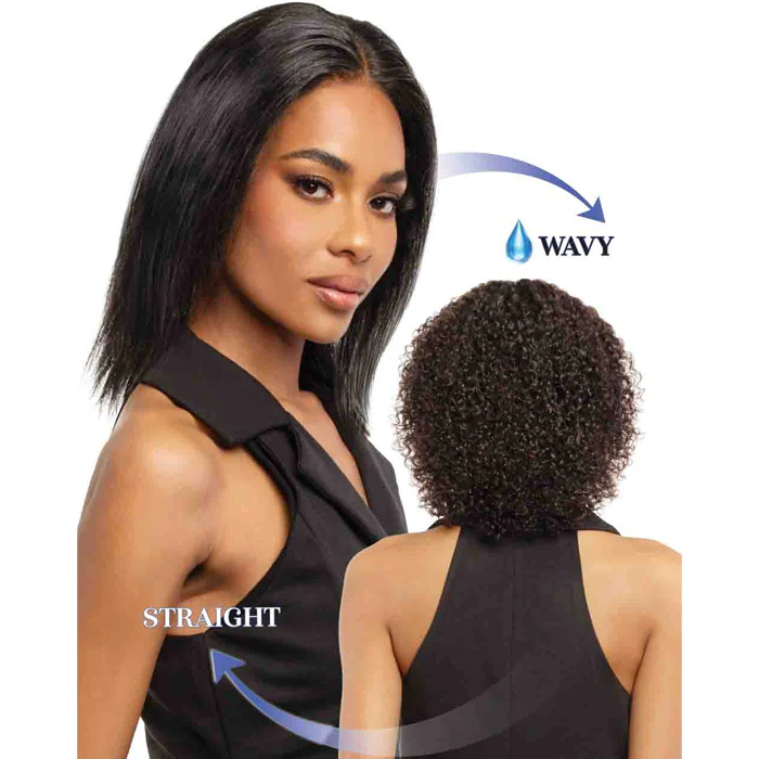 Bobbi Boss Glueless 100% Unprocessed Human Hair 13x4 Lace Front Wig Wet & Wavy - MHLF531 RHEA - Image 2