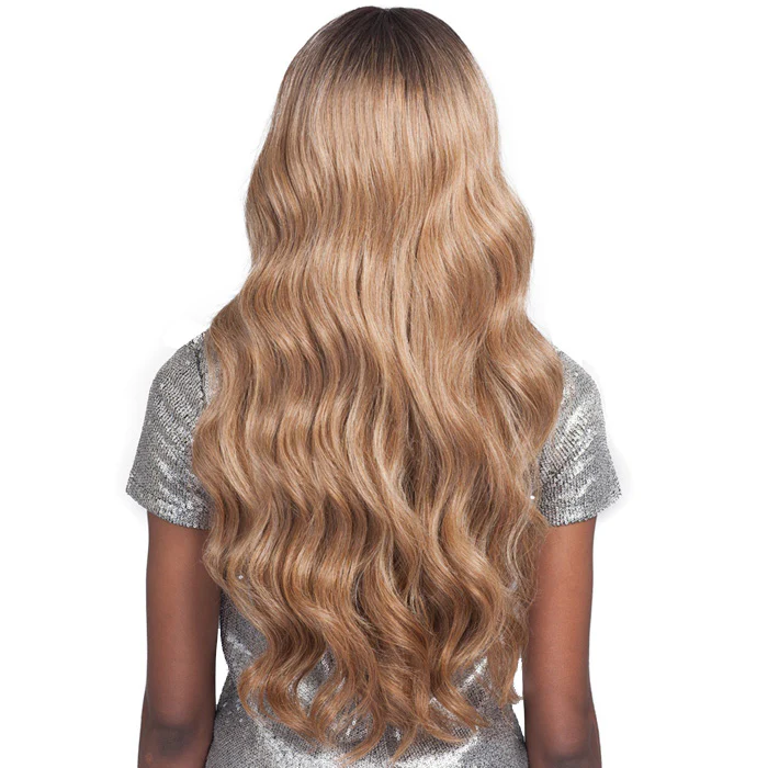 Bobbi Boss Human Hair Blend 13"x4" Hand-Tied Swiss Lace Front Wig - MBLF190 CARMELA - Image 3