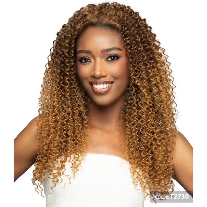 Bobbi Boss Miss Origin Human Hair Blend Full Cap Wig - MOGFC031 - WATER WAVE 22 - Image 2