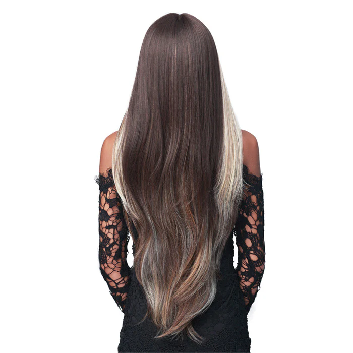 Bobbi Boss Human Hair Blend HD Lace Front Wig - MBLF362 ROSE - Image 3