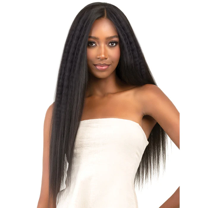 Bobbi Boss Indiremi 100% Remy Human Hair Seamless Crochet Braids - KINKY STRAIGHT 18" - Image 2