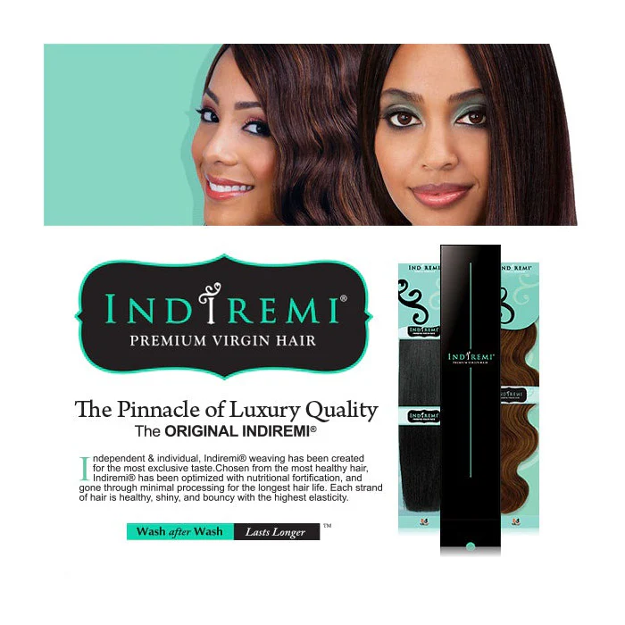 Bobbi Boss Indiremi Virgin Human Hair Remy Weave - ITALIAN WAVE 12" - 14" - Image 2