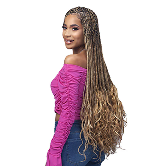 Bobbi Boss Knotless Pre-Stretched Braid - 3X FRENCH CURL 28" - Image 2
