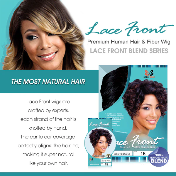 Bobbi Boss Human Hair Blend Lace Front Wig MBLF50 AMY - Image 4