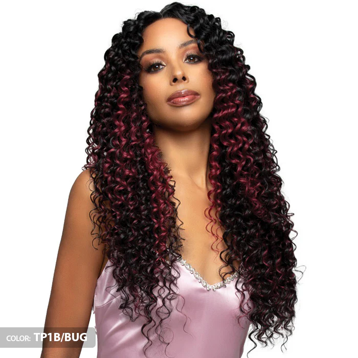 BOBBI BOSS MISS ORIGIN CORE ONE PACK 3PCS WEAVE - MO3PDW24 DEEP WAVE (20"/22"/24") - Image 2