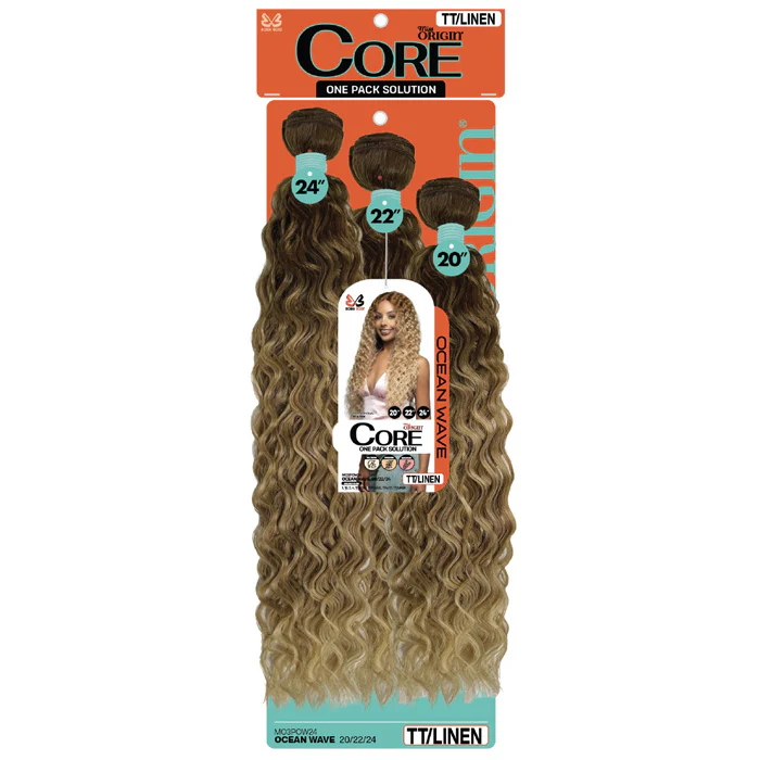 Bobbi Boss Miss Origin Core One Pack 3PCS Weave - MO3POW24 OCEAN WAVE (20"/22"/24") - Image 3
