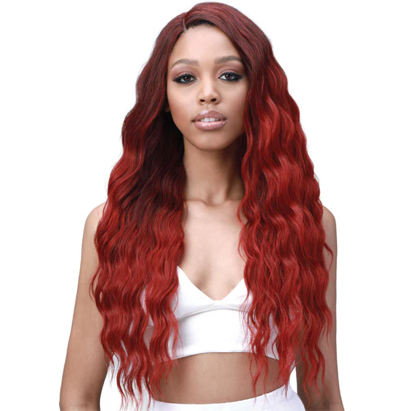 Bobbi Boss Miss Origin Designer Mix 12A Weave Bundle - BEACH CURL 3 PCS 18/20/22" + 5" LACE CLOSURE - Image 2