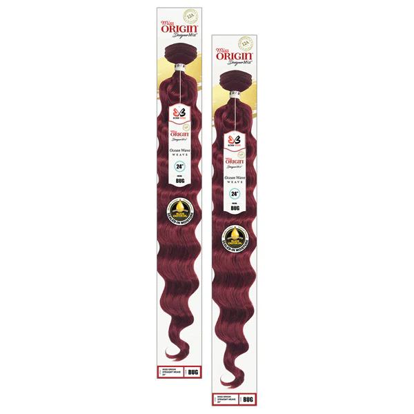 Bobbi Boss Miss Origin Designer Mix Human Hair Blend 12A Weave - BODY WAVE 18/24/30" - Image 3