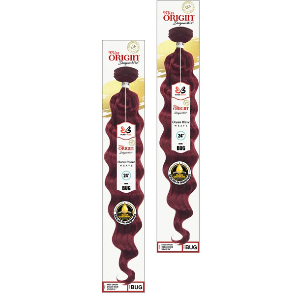 Bobbi Boss Miss Origin Human Hair Blend Weave - OCEAN WAVE 18/24/30" - Image 3