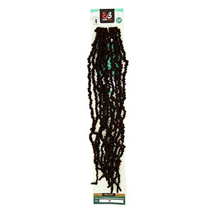 Bobbi Boss Nu Locs Pre-Looped Crochet Braid - DISTRESSED BUTTERFLY LOCS STYLE 18"/24" - Image 3